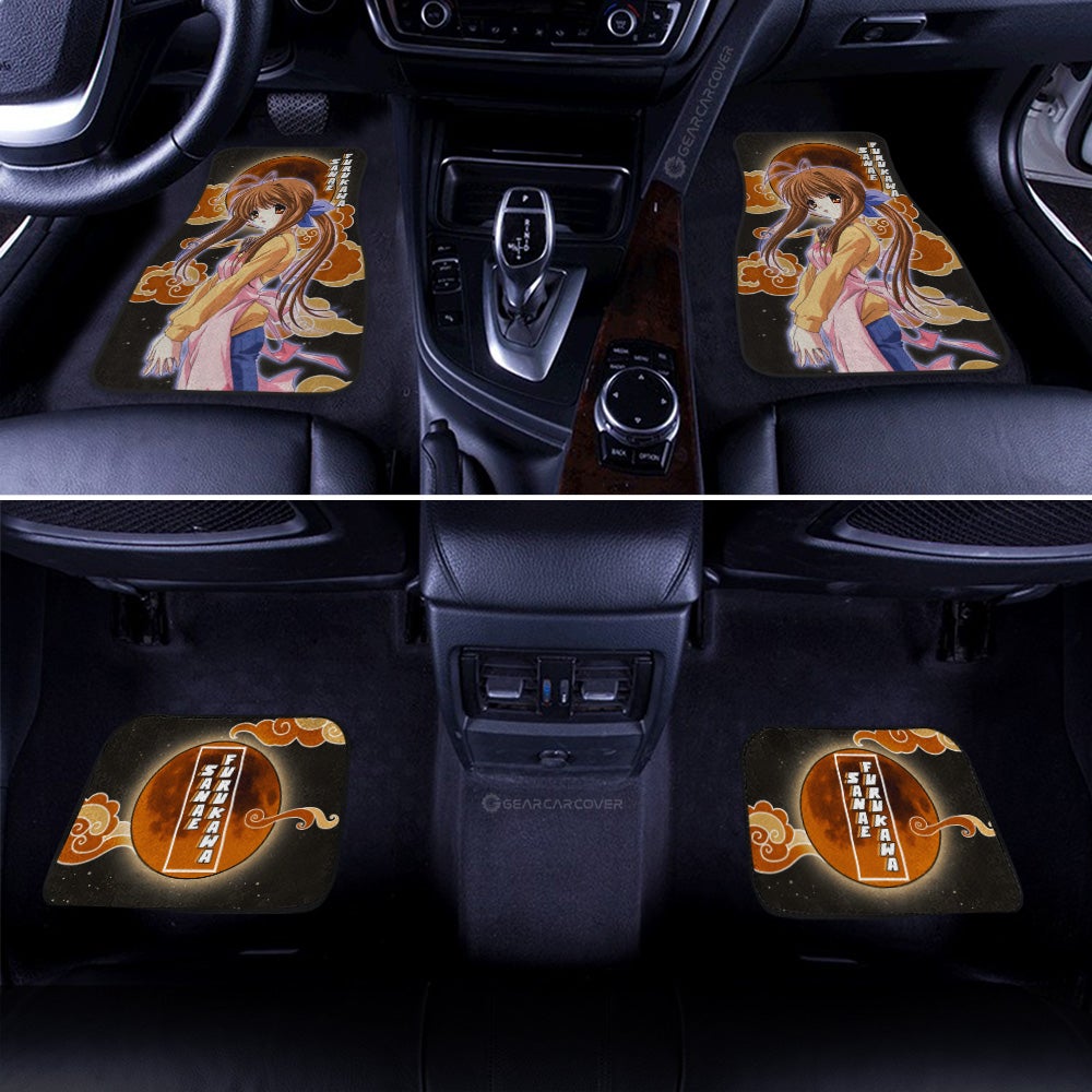 Sanae Furukawa Car Floor Mats Custom Clannad Anime Car Accessories