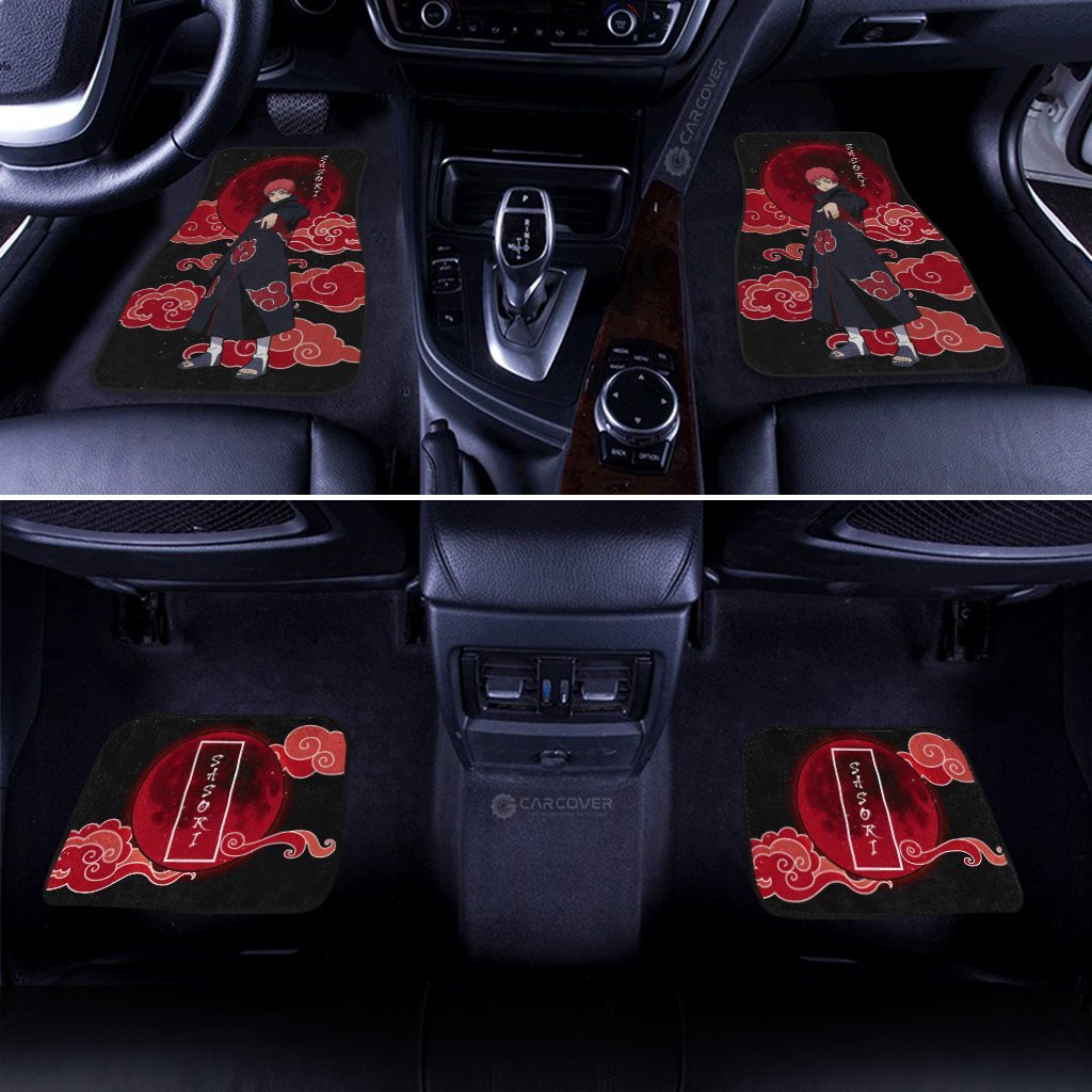 Sasori Akatsuki Car Floor Mats Custom Naruto Anime Car Accessories