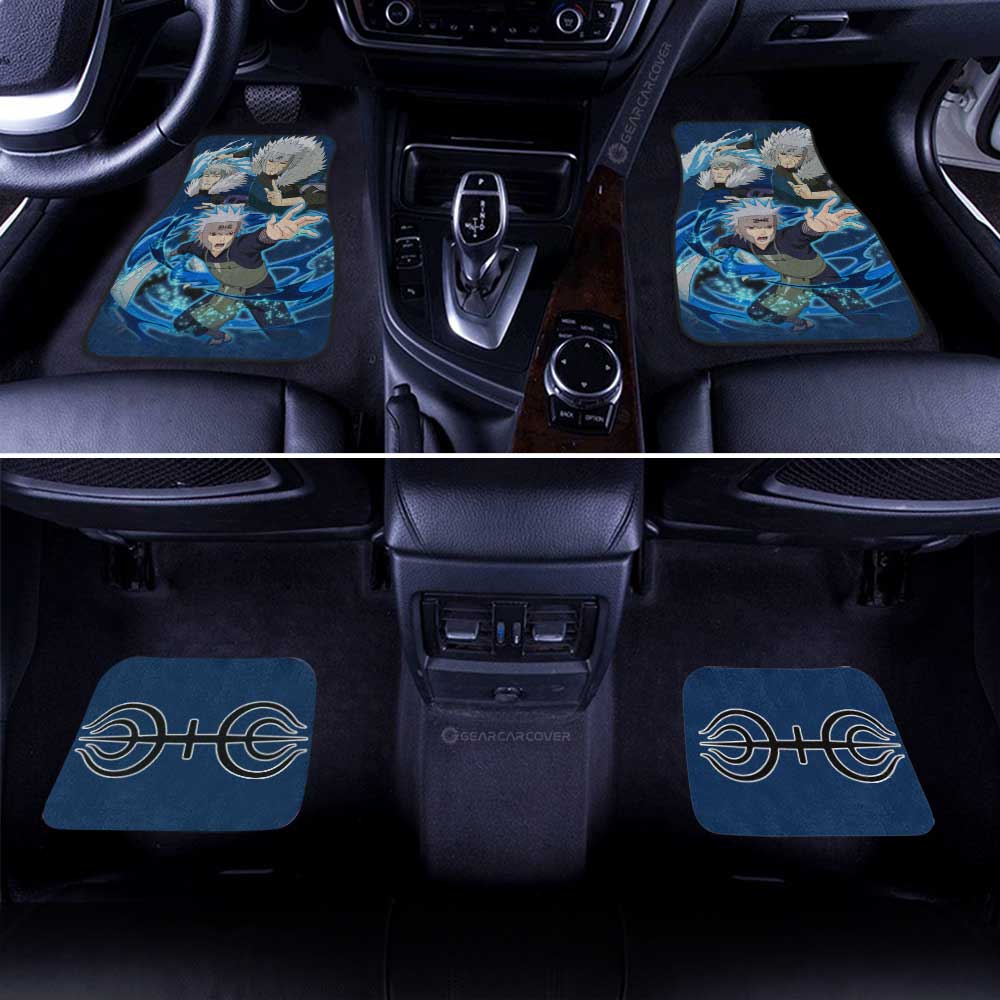 Senju Tobirama Car Floor Mats Custom Anime Naruto Car Accessories