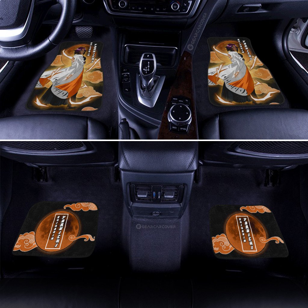 Shihouin Yoruichi Car Floor Mats Custom Bleach Anime Car Interior Accessories