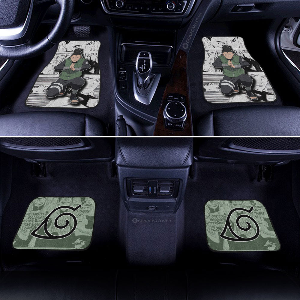 Shikamaru Car Floor Mats Custom Naruto Anime Car Accessories Mix Manga