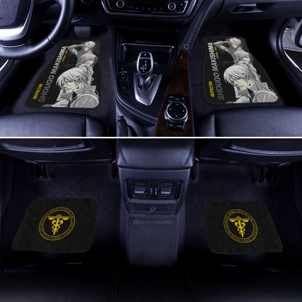 Shougo Makishima Car Floor Mats Custom Psycho-Pass Anime Car Accessories