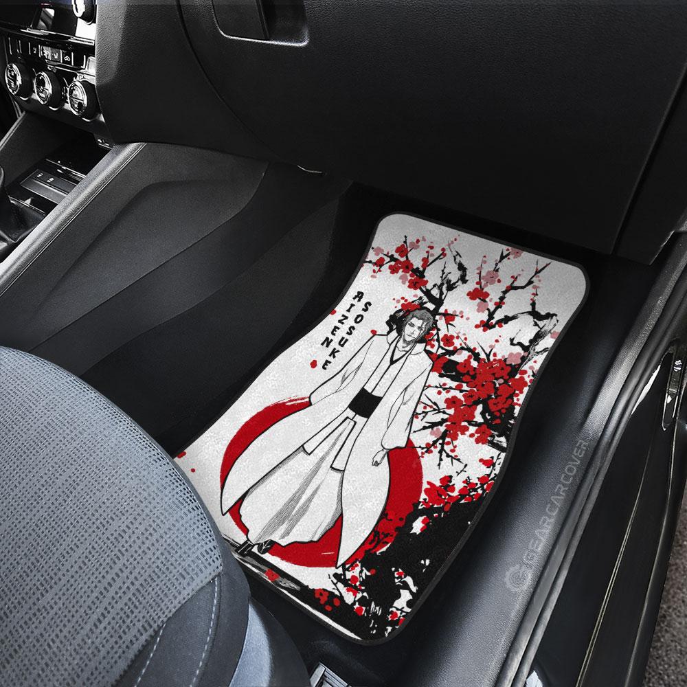 Sousuke Aizen Car Floor Mats Custom Japan Style Anime Bleach Car Interior Accessories