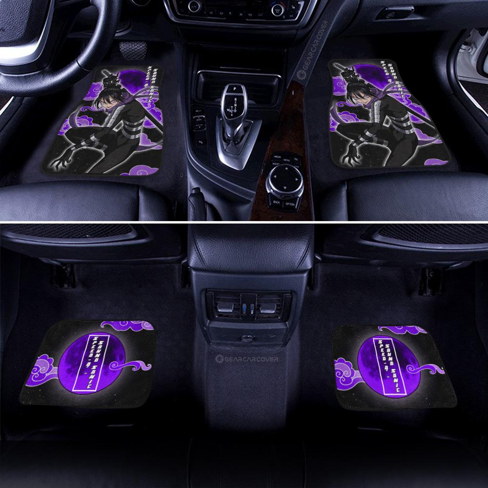 Speed o' Sound Sonic Car Floor Mats Custom One Punch Man Anime Car Accessories