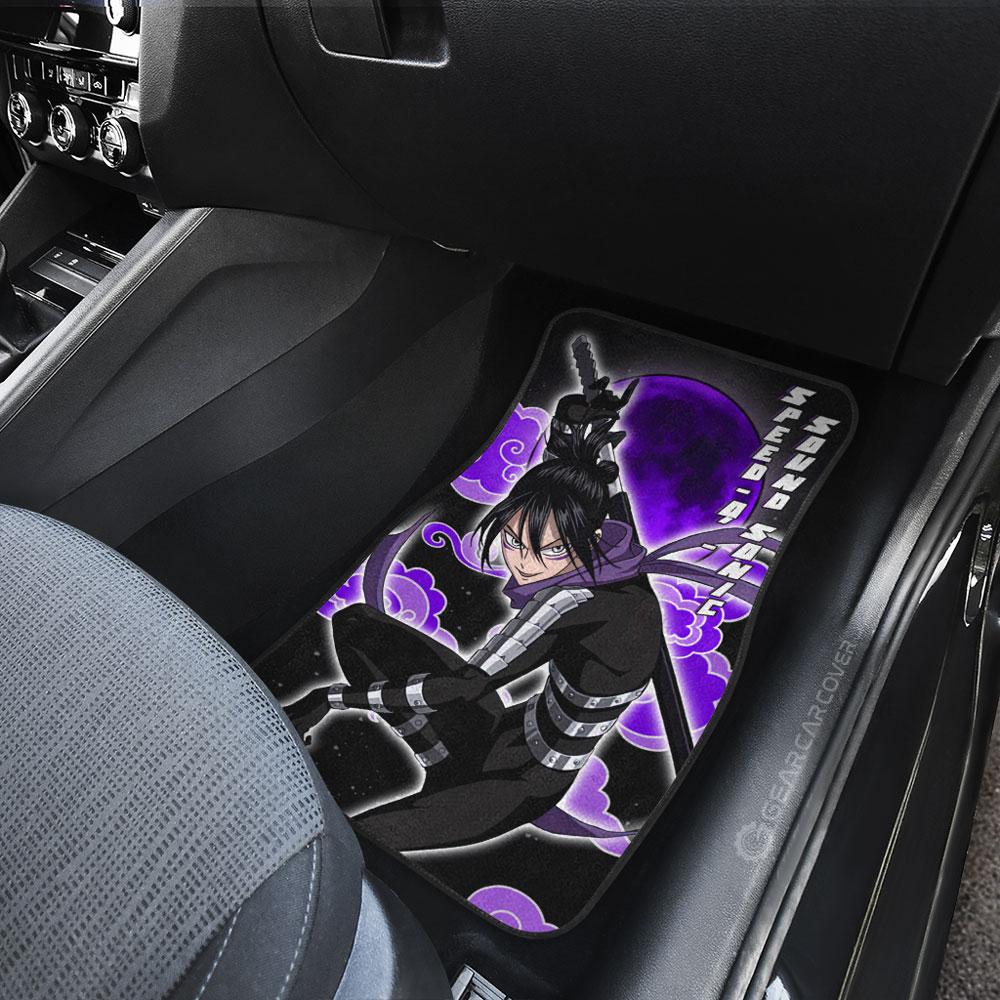Speed o' Sound Sonic Car Floor Mats Custom One Punch Man Anime Car Accessories