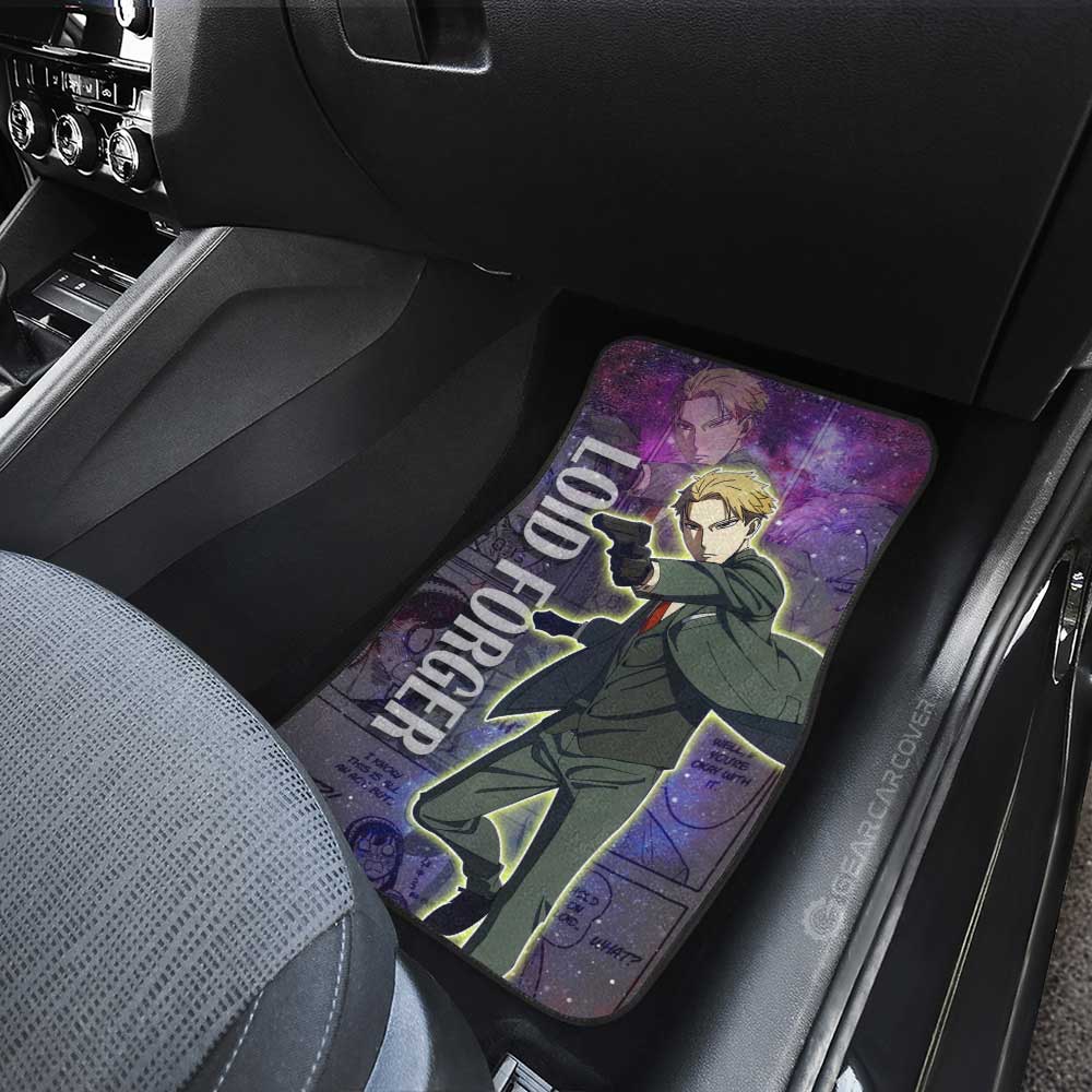 Spy x Family Anime Car Floor Mats Custom Loid Forger Galaxy Style Car Accessories