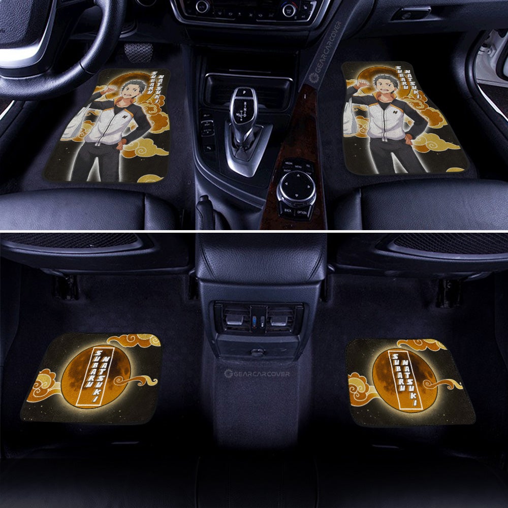 Subaru Natsuki Car Floor Mats Custom Re:Zero Anime Car Accessories Gifts For Fans