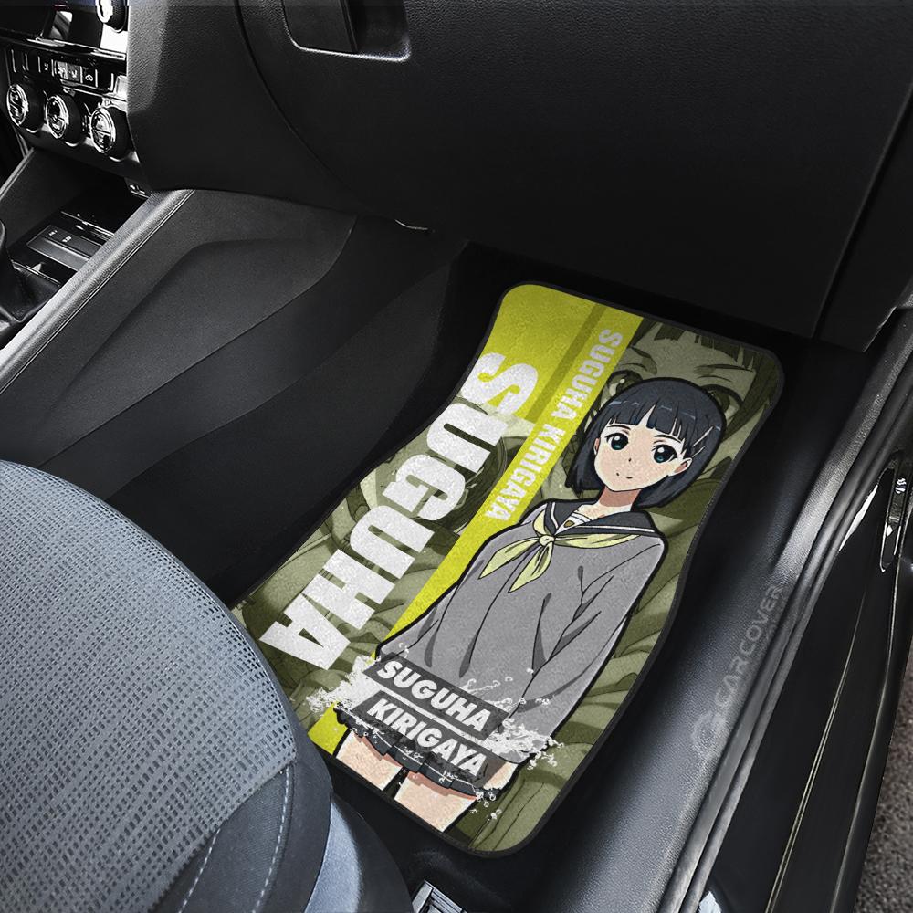 Suguha Kirigaya Sword Art Online Car Floor Mats Custom Anime Car Interior Accessories