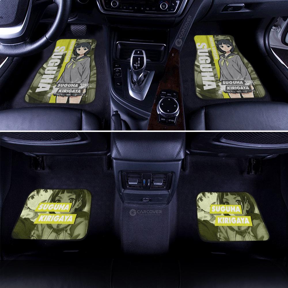 Suguha Kirigaya Sword Art Online Car Floor Mats Custom Anime Car Interior Accessories