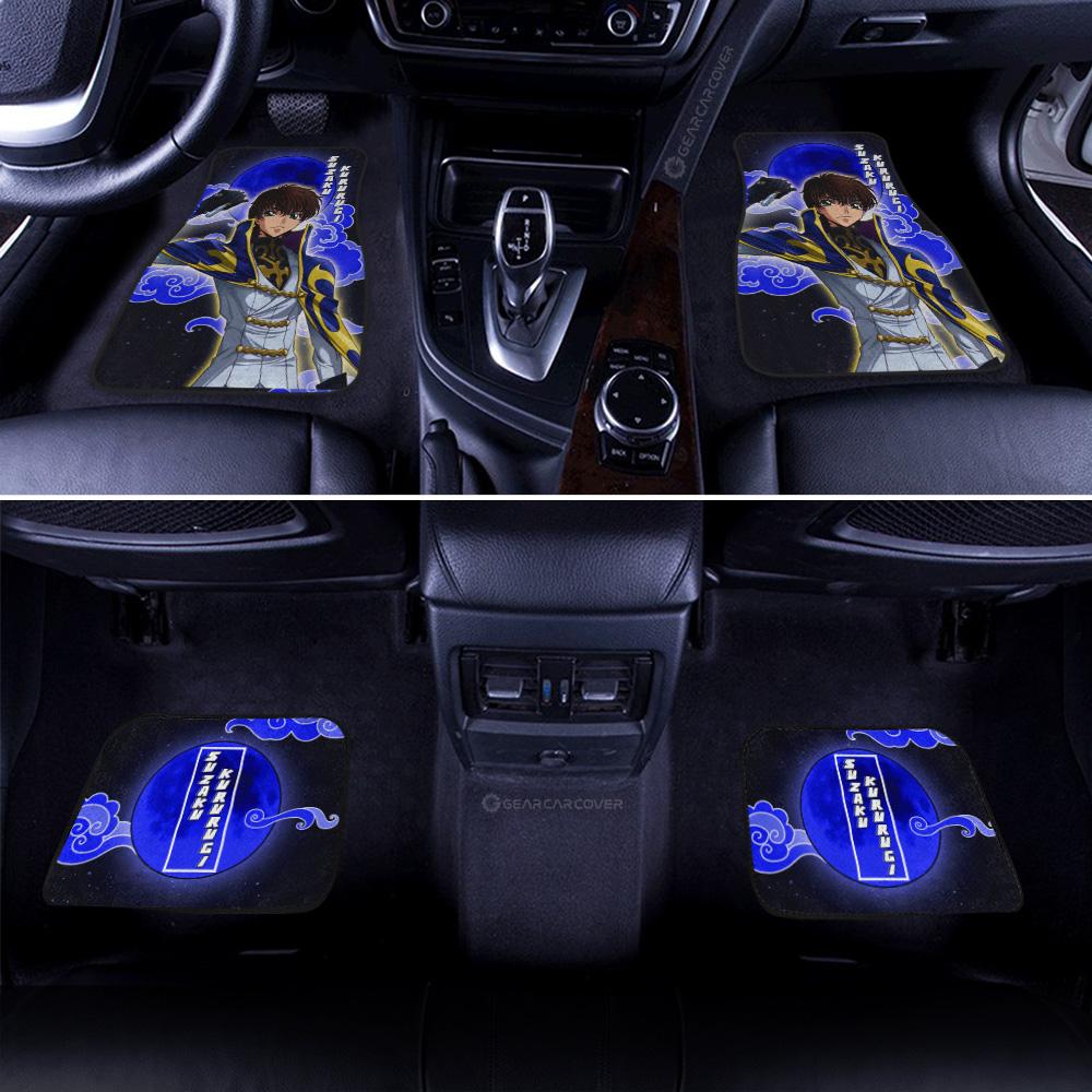 Suzaku Kururugi Car Floor Mats Custom Code Geass Anime Car Accessories
