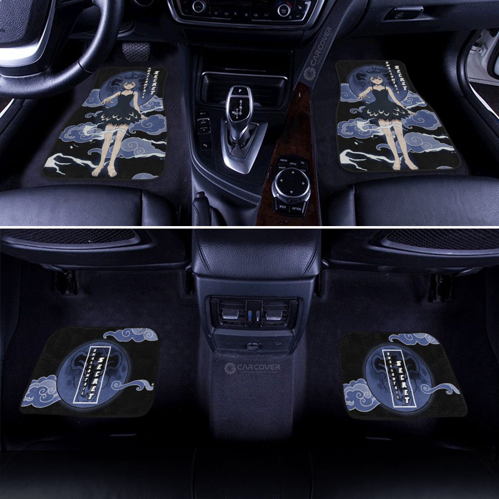 Swallowtail Secret Car Floor Mats Custom Black Clover Anime Car Accessories