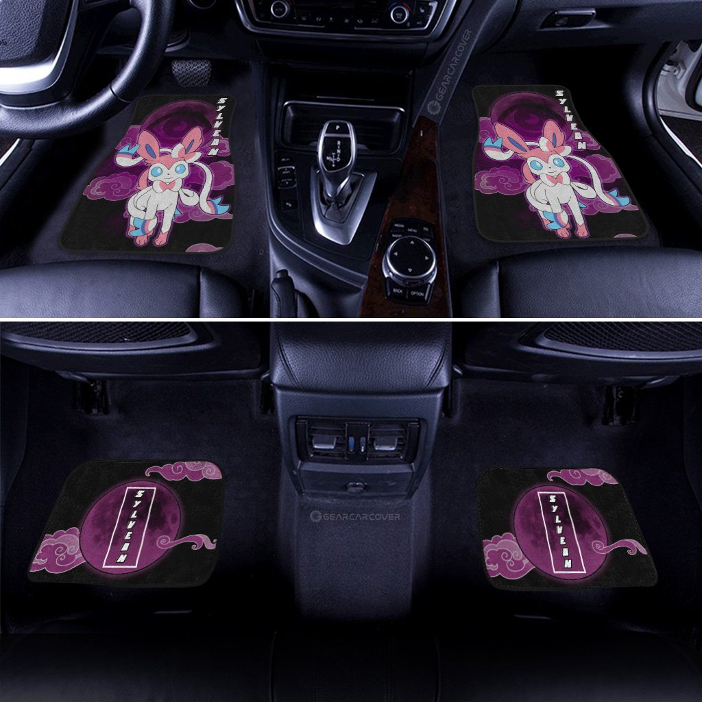 Sylveon Car Floor Mats Custom Anime Pokemon Car Accessories For Anime Fans