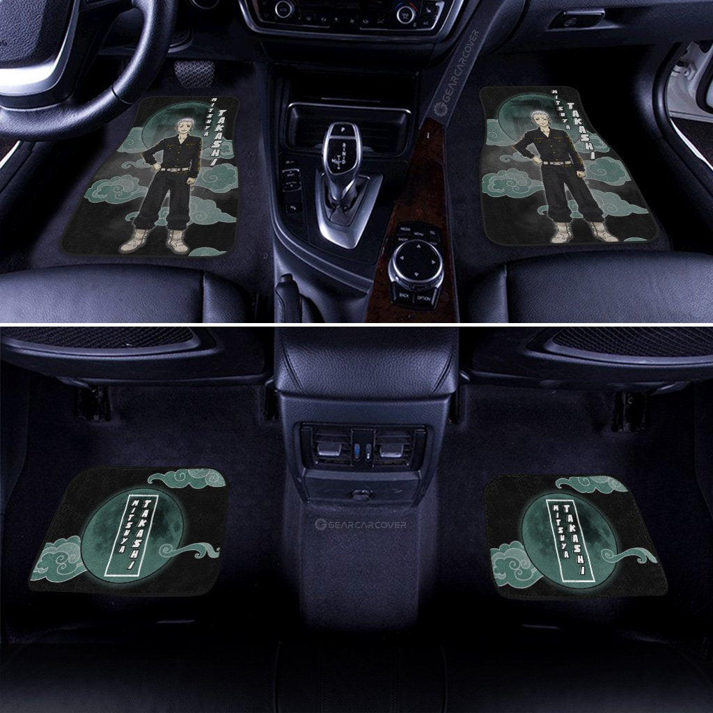 Takashi Mitsuya Car Floor Mats Custom Tokyo Reverngers Anime Car Interior Accessories
