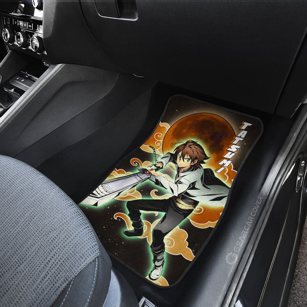 Tatsumi Car Floor Mats Custom Akame Ga Kill Anime Car Accessories Gifts For Fans