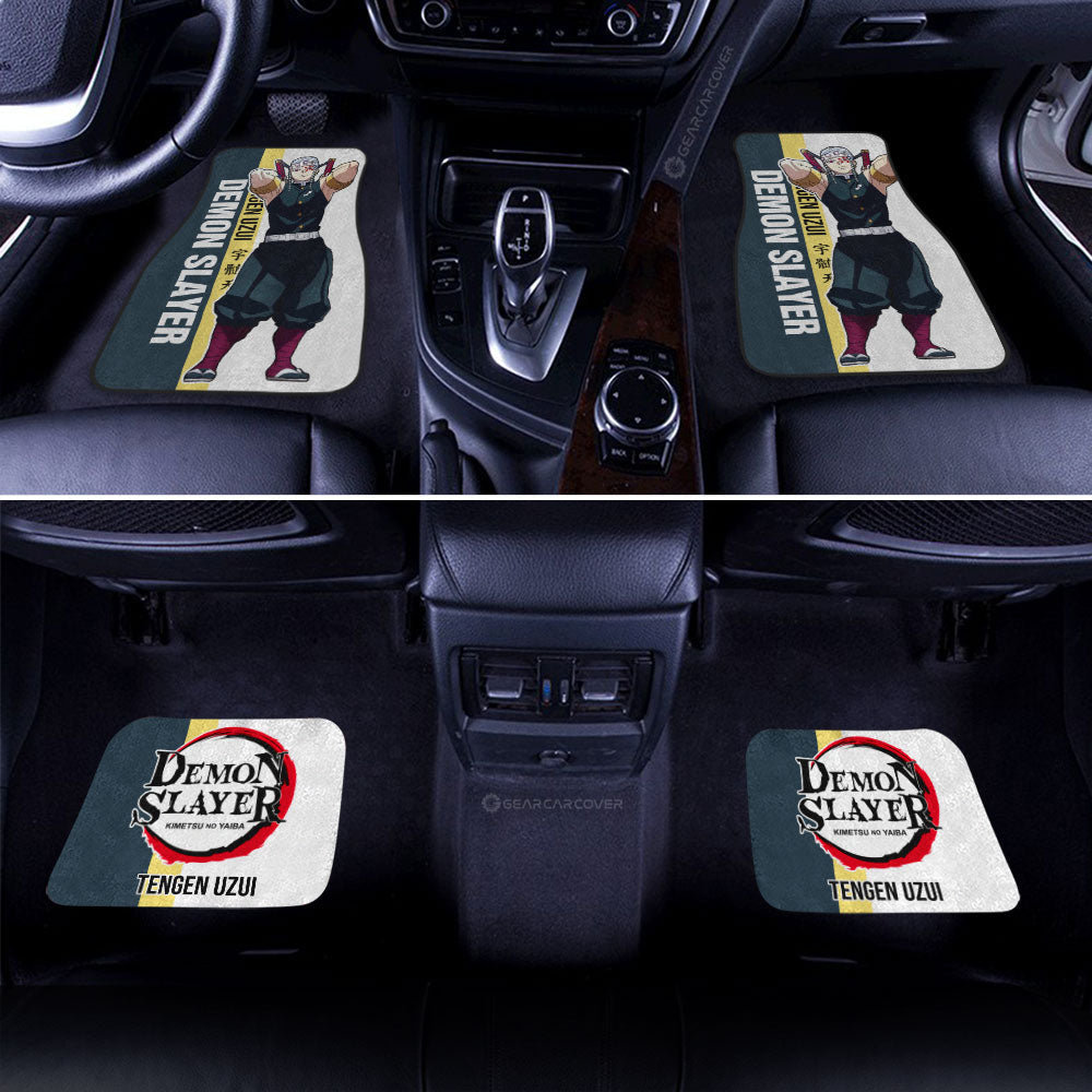 Tengen Uzui Car Floor Mats Custom Demon Slayer Anime Car Accessories Gifts Idea For Fans