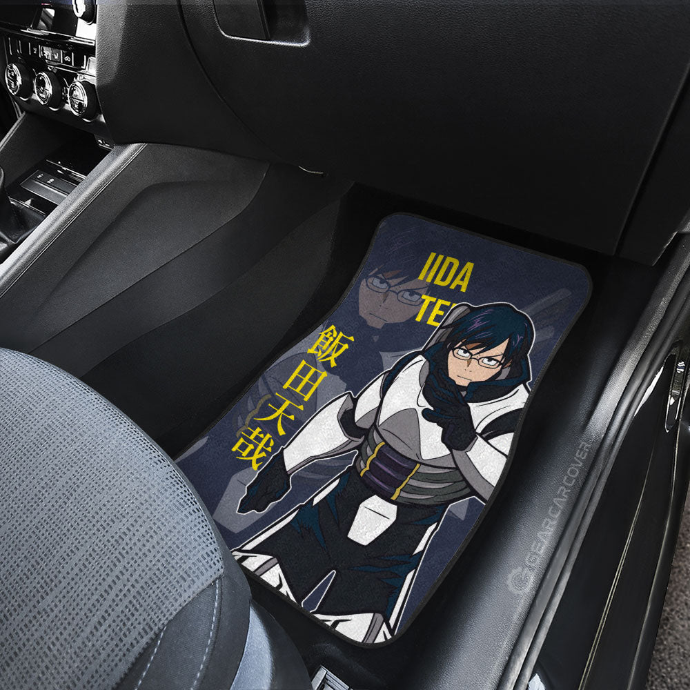 Tenya Iida Car Floor Mats Custom My Hero Academia Car Accessories Gifts For Anime Fans
