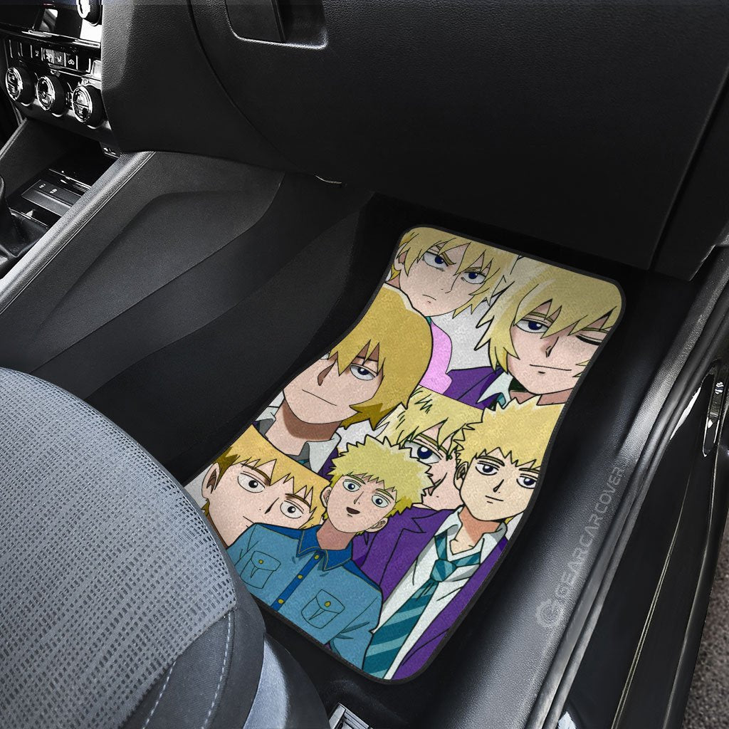 Teruki Hanazawa Car Floor Mats Custom Mob Psycho 100 Anime Car Accessories