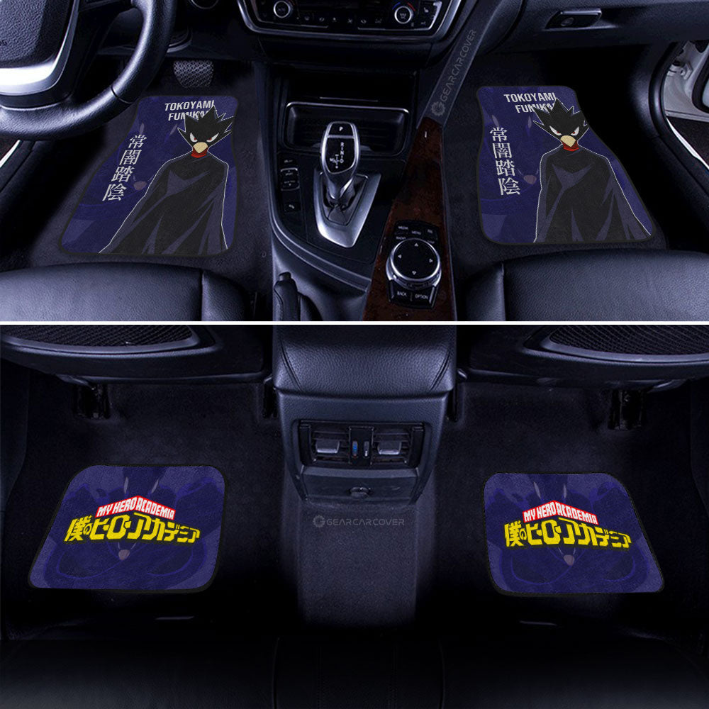 Tokoyami Fumikage Car Floor Mats Custom My Hero Academia Car Accessories Gifts For Anime Fans
