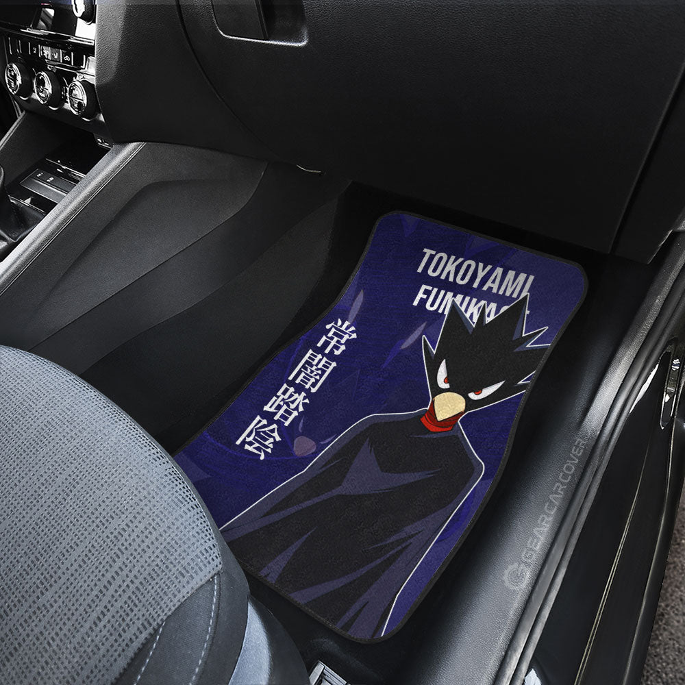 Tokoyami Fumikage Car Floor Mats Custom My Hero Academia Car Accessories Gifts For Anime Fans