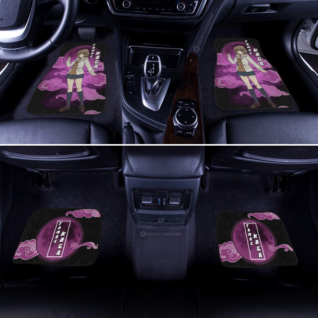 Tomoe Koga Car Floor Mats Custom Bunny Girl Senpai Anime Car Accessories
