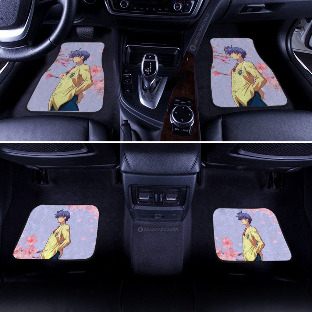 Tomoya Okazaki Car Floor Mats Custom Clannad Anime Car Accessories