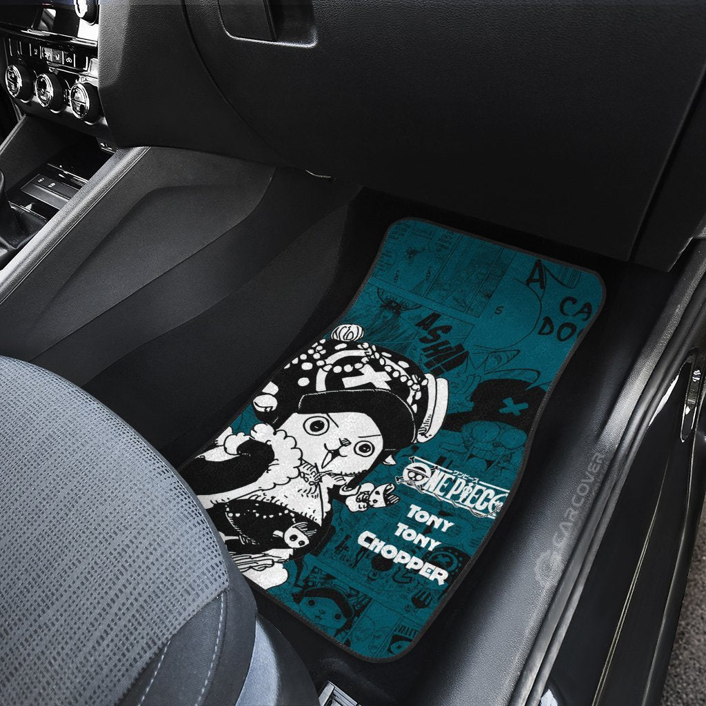 Tony Tony Chopper Car Floor Mats Custom Anime Mix Manga One Piece Car Interior Accessories