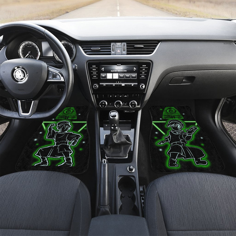 Toph Beifong Car Floor Mats Custom Avatar: The Last Airbender Anime