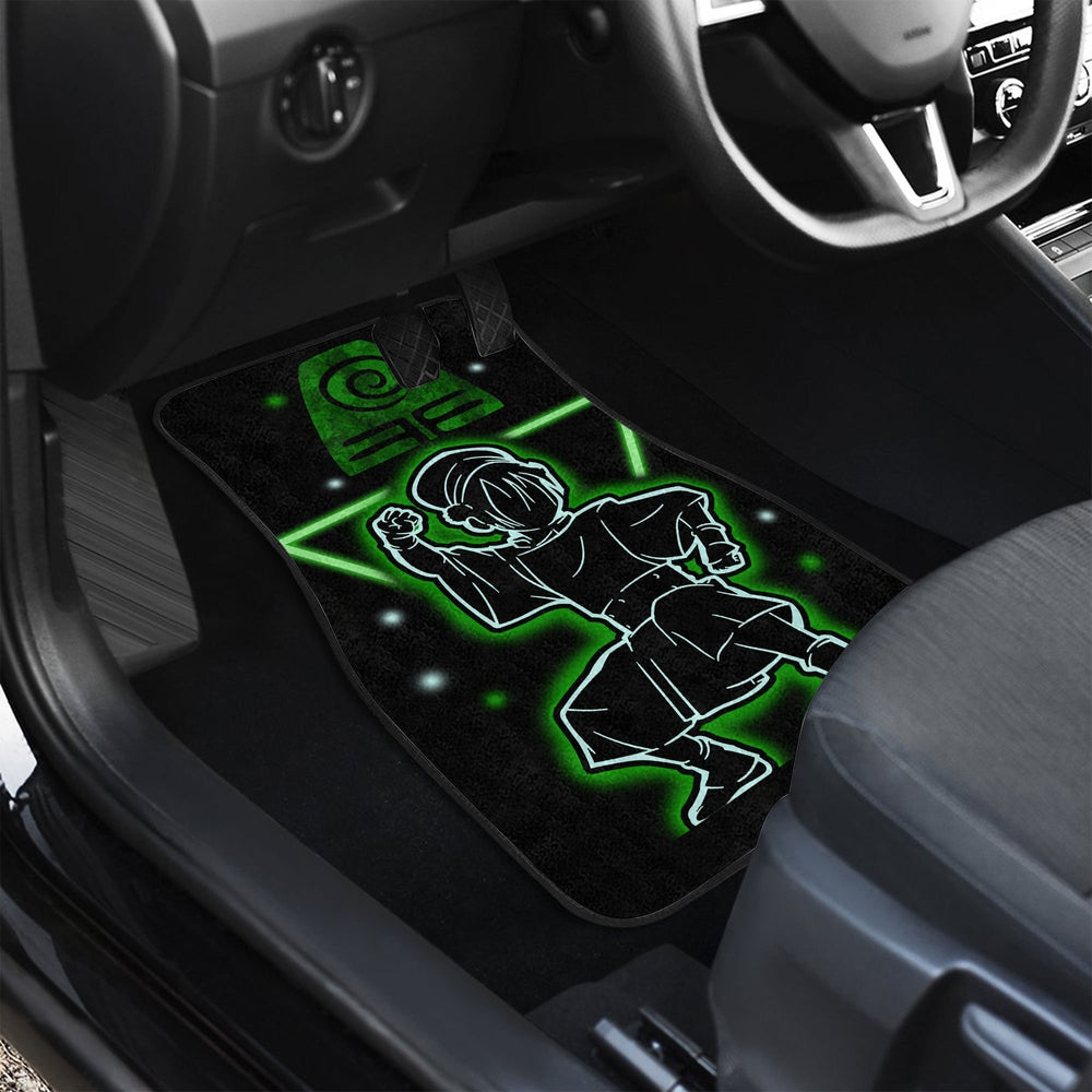 Toph Beifong Car Floor Mats Custom Avatar: The Last Airbender Anime