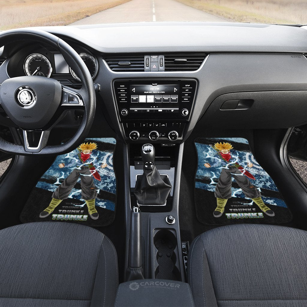 Trunks Car Floor Mats Custom Anime Dragon Ball Car Accessories