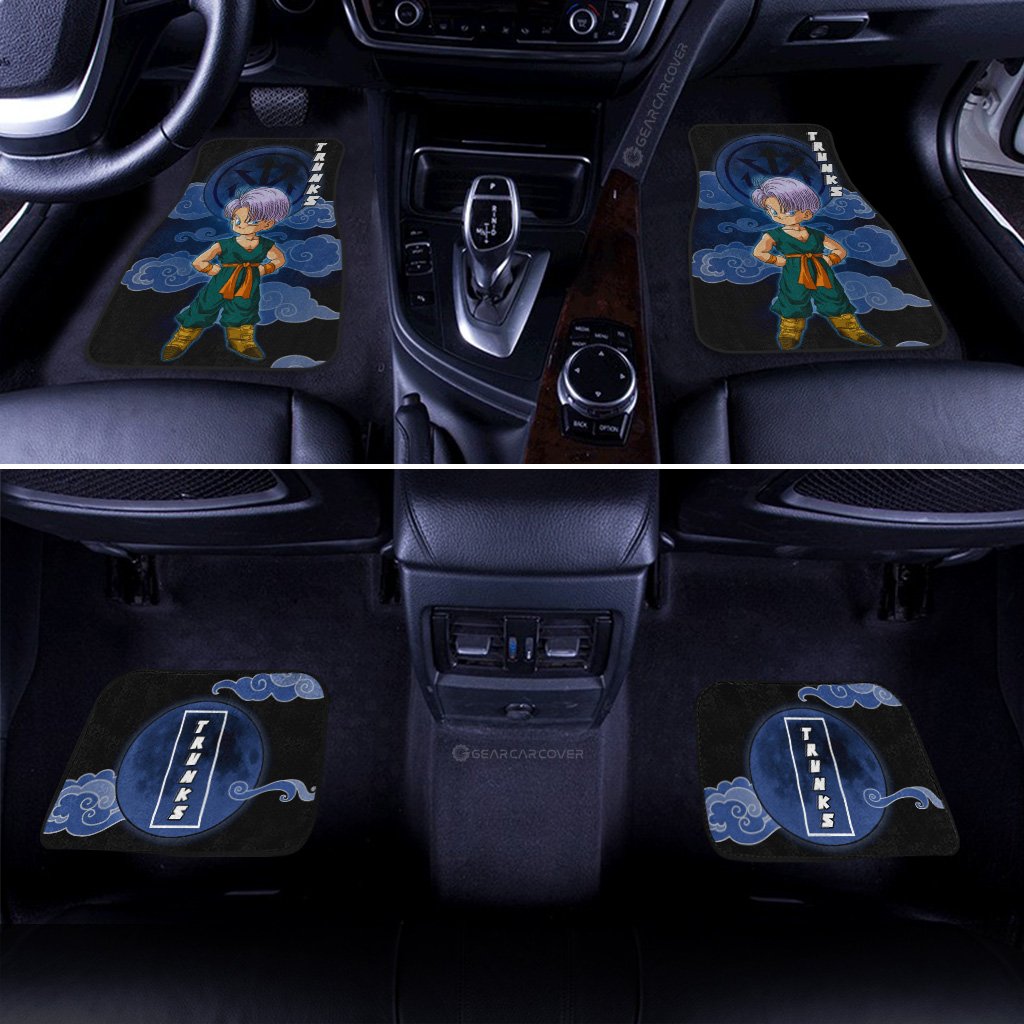 Trunks Car Floor Mats Custom Anime Dragon Ball Car Accessories
