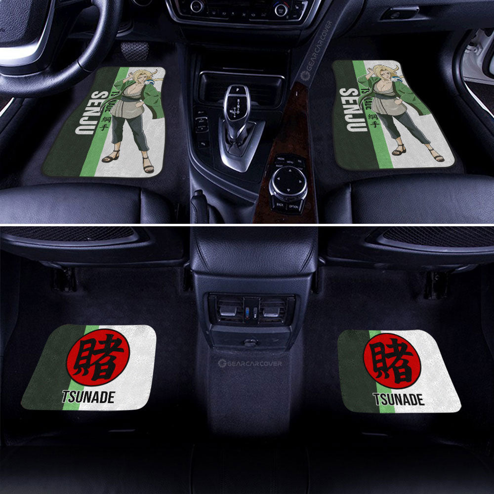 Tsunade Car Floor Mats Custom Naruto Anime Car Accessories Gifts Idea For Fans