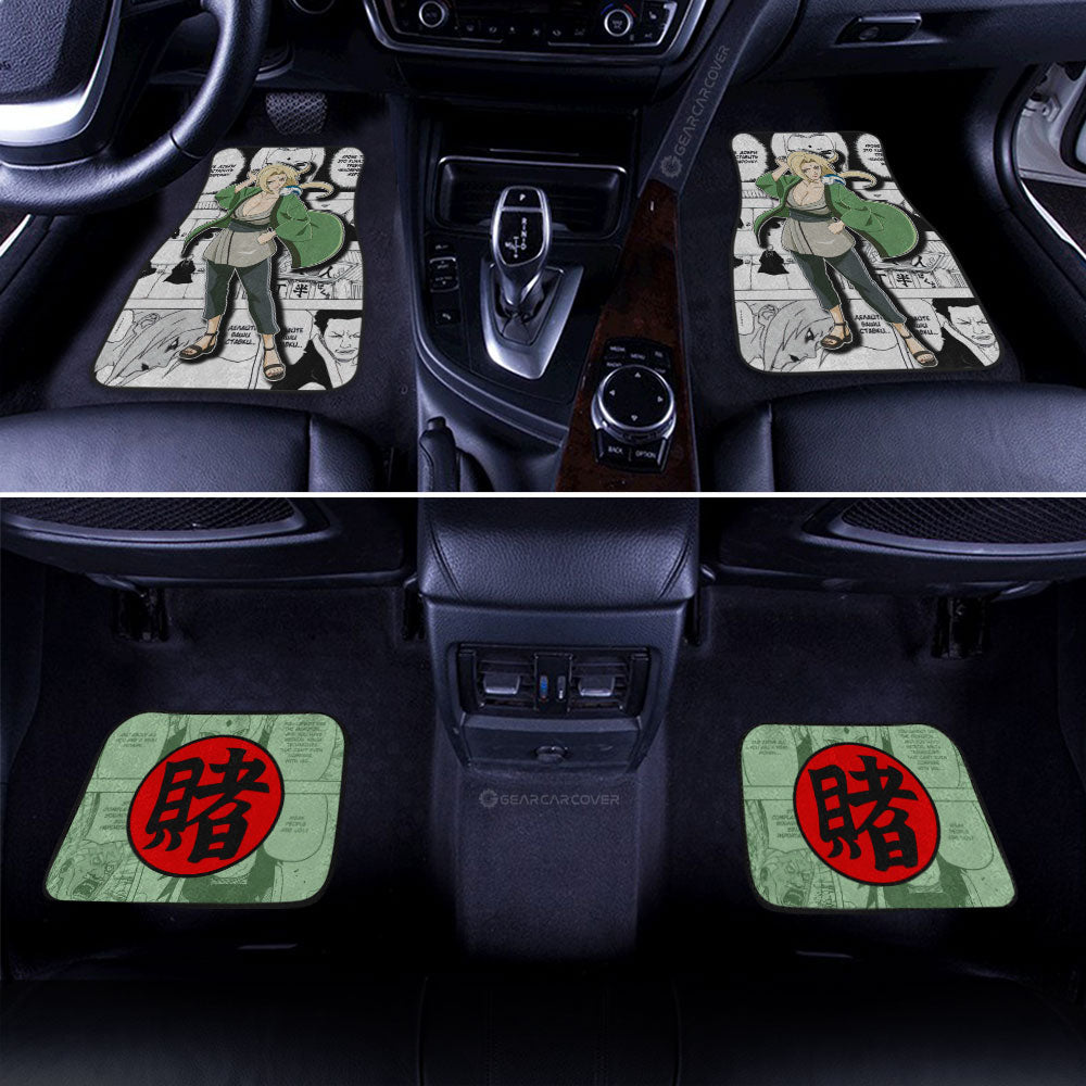 Tsunade Car Floor Mats Custom Naruto Anime Car Accessories Mix Manga