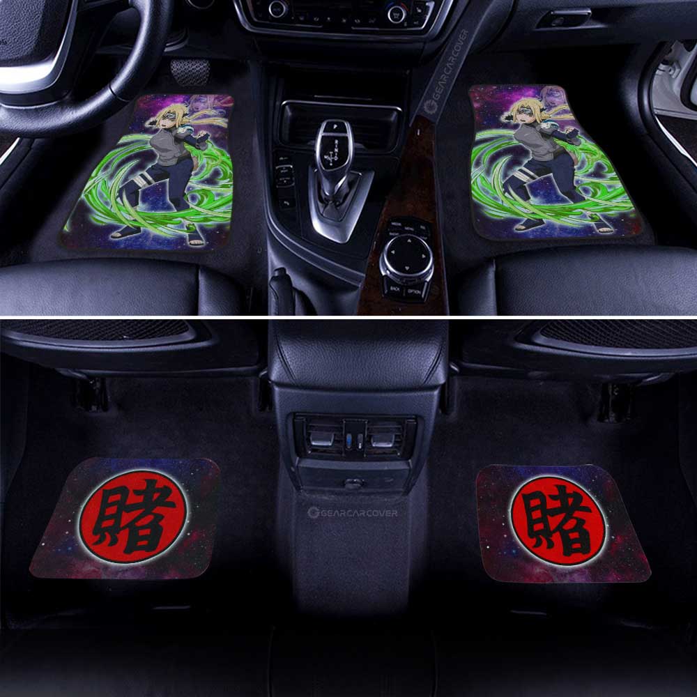 Tsunade Car Floor Mats Custom Naruto Anime Galaxy Style Car Accessories For Fans