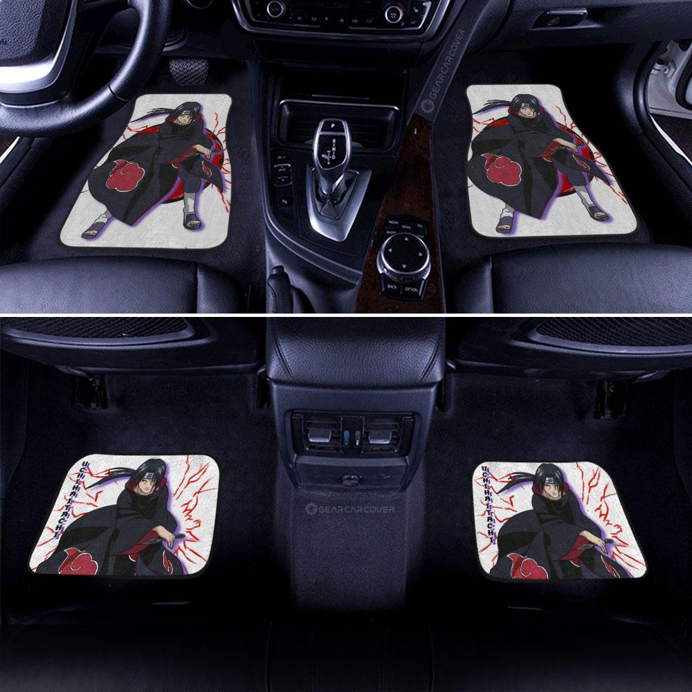 Uchiha Itachi Car Floor Mats Custom Gifts For Naruto Anime Fans