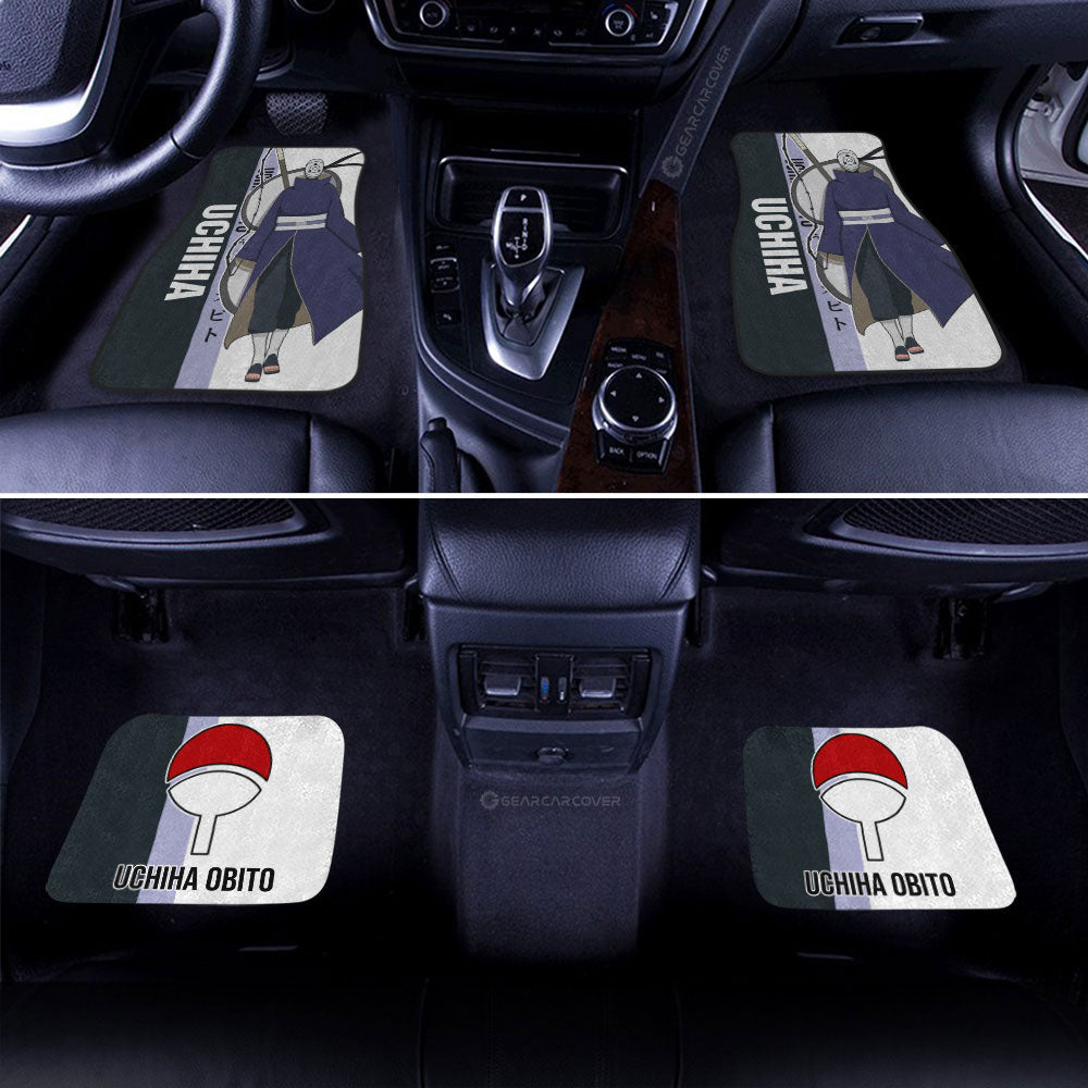 Uchiha Obito Car Floor Mats Custom Naruto Anime Car Accessories Gifts Idea For Fans