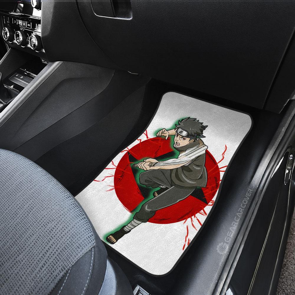 Uchiha Shisui Car Floor Mats Custom Gifts For Naruto Anime Fans