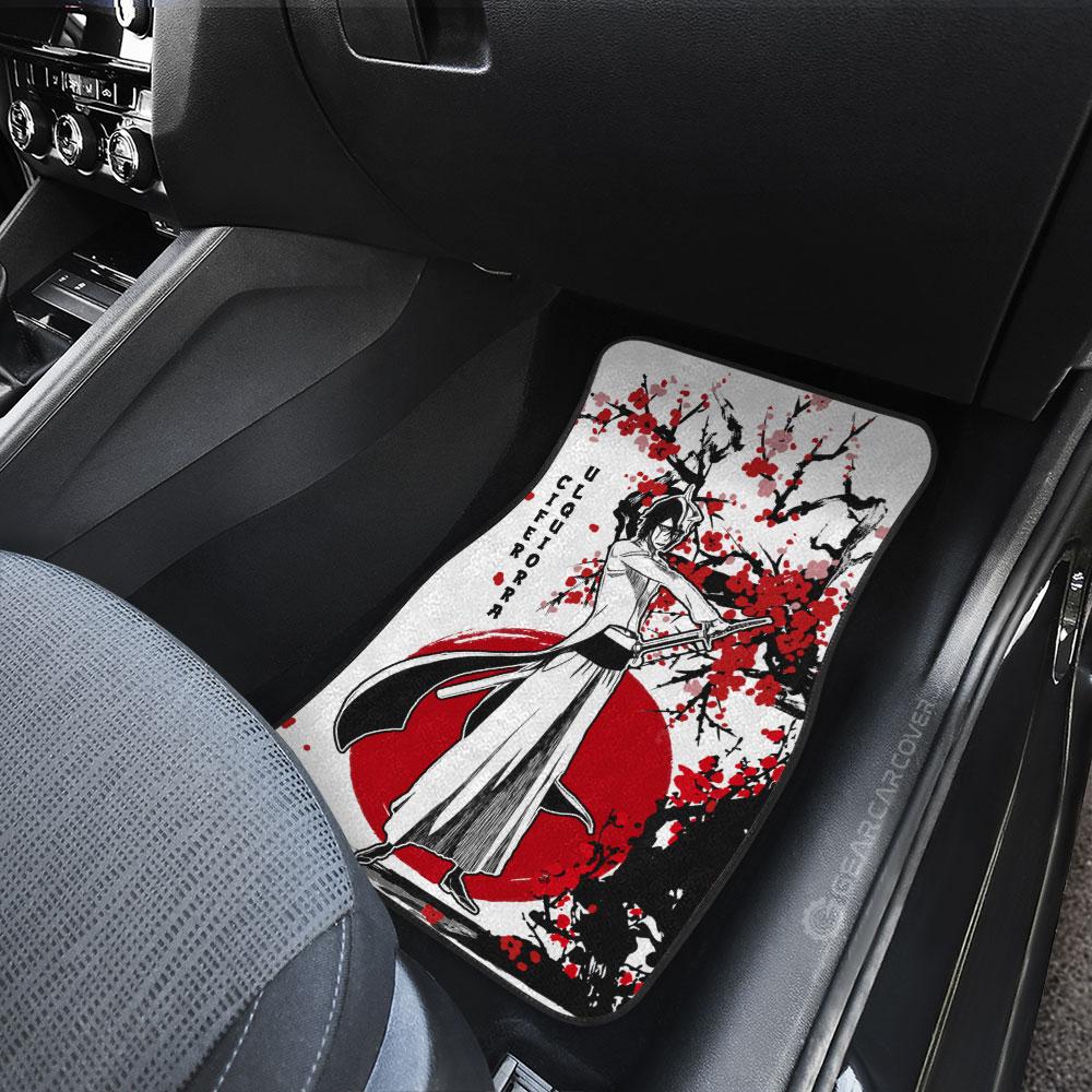 Ulquiorra Cifer Car Floor Mats Custom Japan Style Anime Bleach Car Interior Accessories