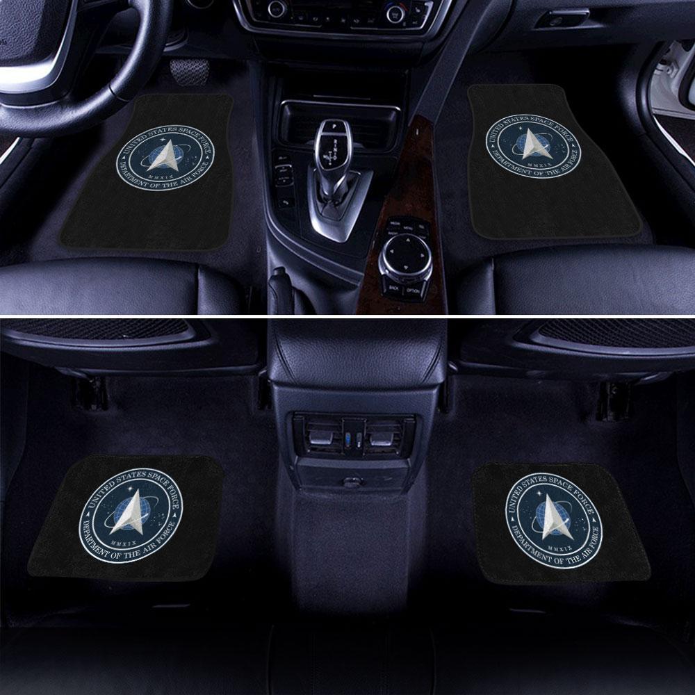 United States Space Force Armorial Car Floor Mats