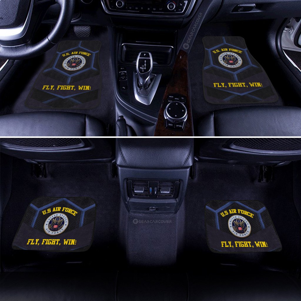 U.S. Air Force Military Car Floor Mats Custom Car Accessories