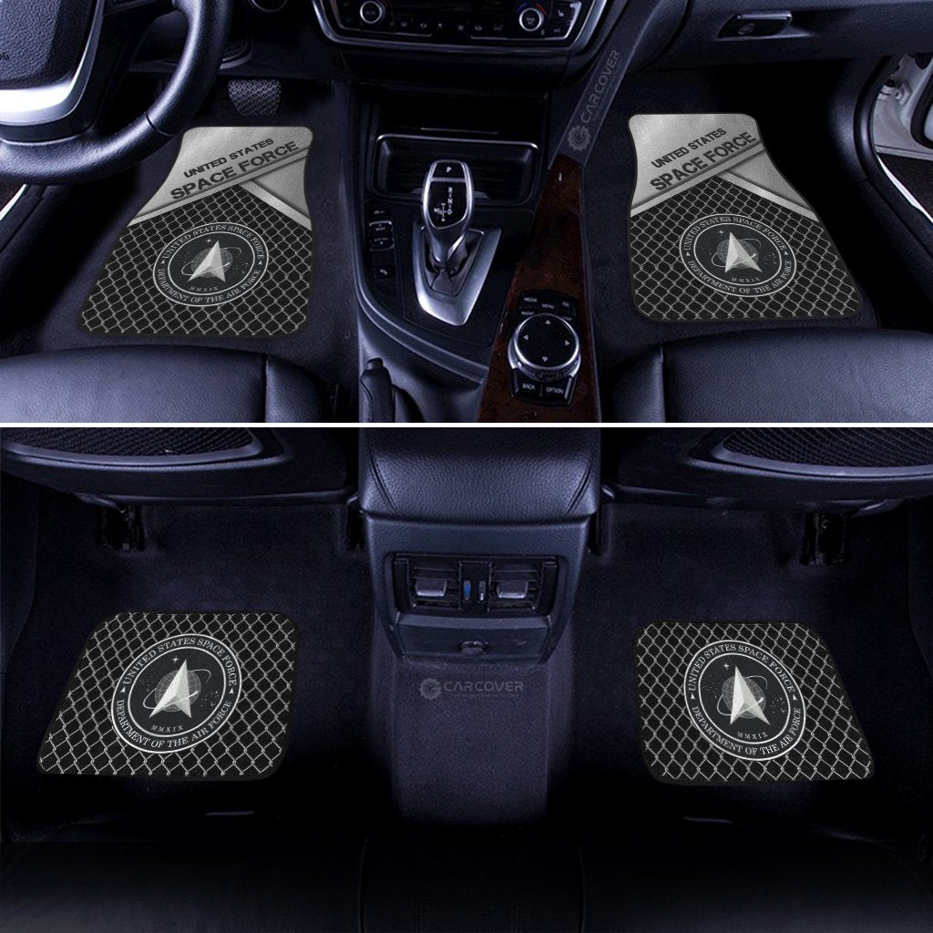US Military Space Force Car Floor Mats Custom Car Interior Accessories