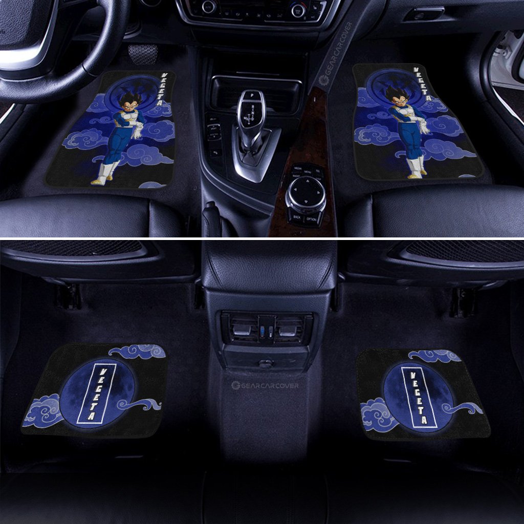Vegeta Car Floor Mats Custom Dragon Ball Anime Car Interior Accessories