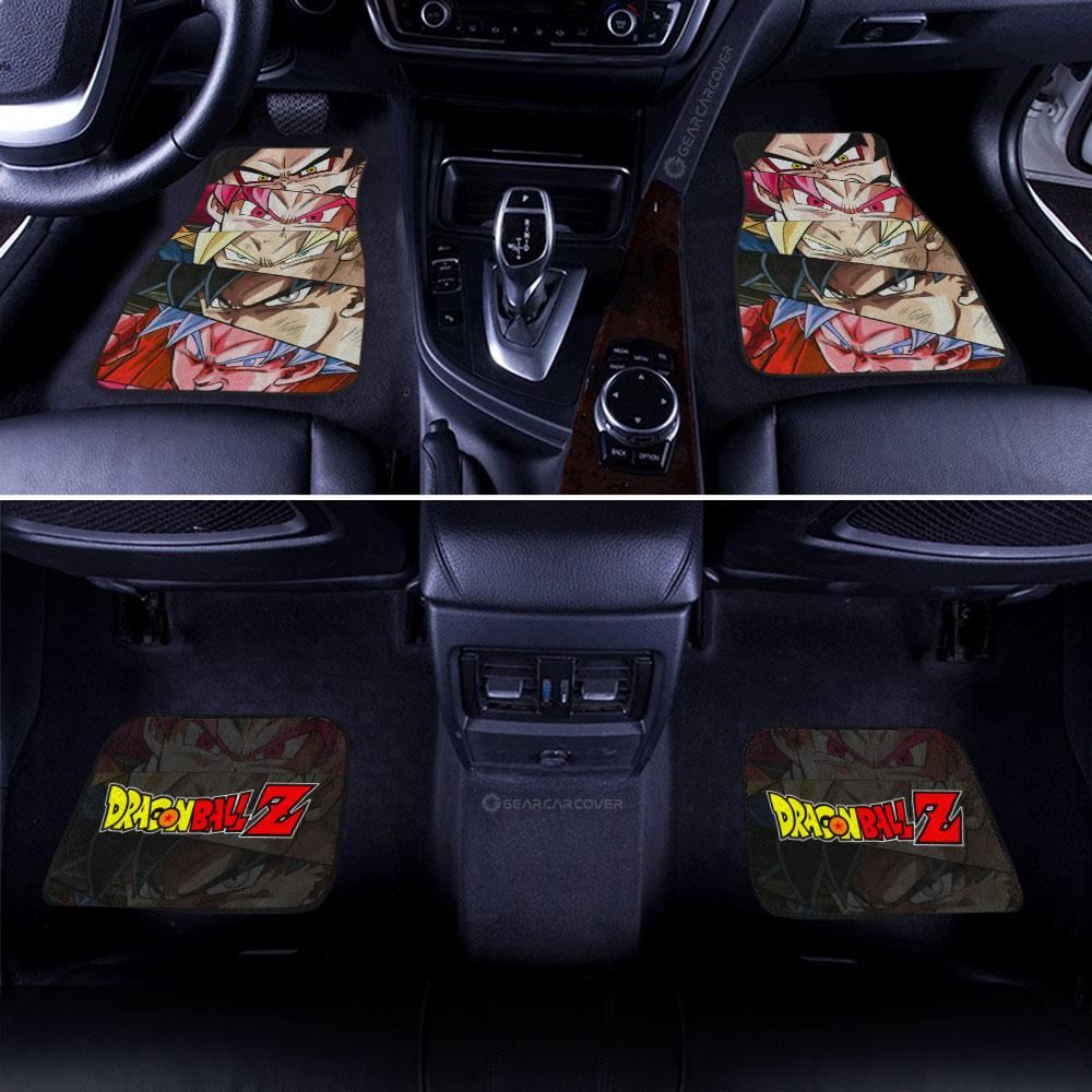 Vegeta Eyes Car Floor Mats Custom Pokemon Anime Car Windshield Accessories