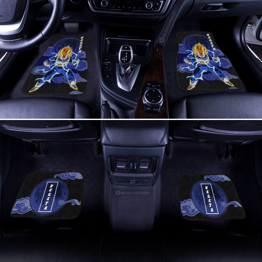 Vegeta SSJ Car Floor Mats Custom Anime Dragon Ball Car Accessories