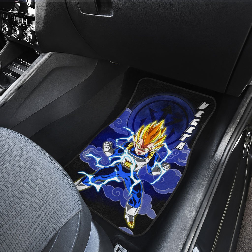Vegeta SSJ Car Floor Mats Custom Anime Dragon Ball Car Accessories