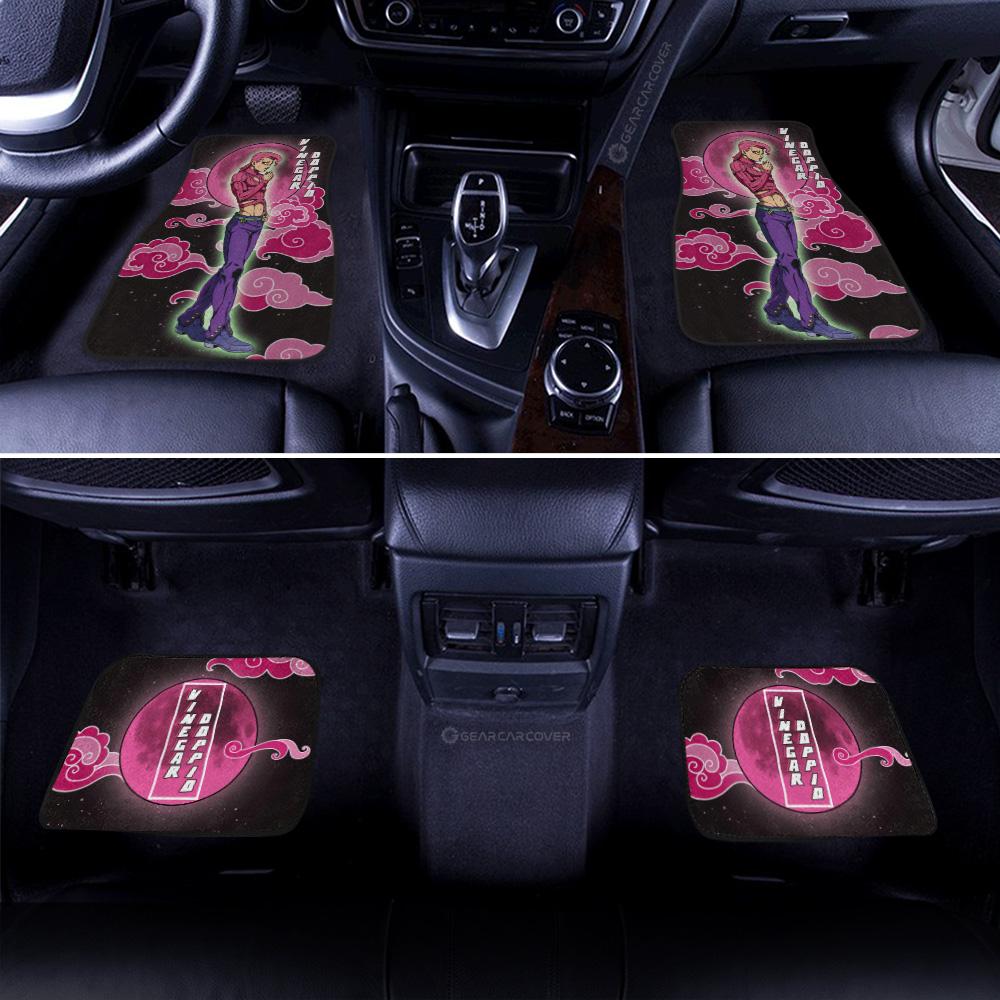 Vinegar Doppio Car Floor Mats Custom JoJo's Bizarre Adventure Anime Car Accessories