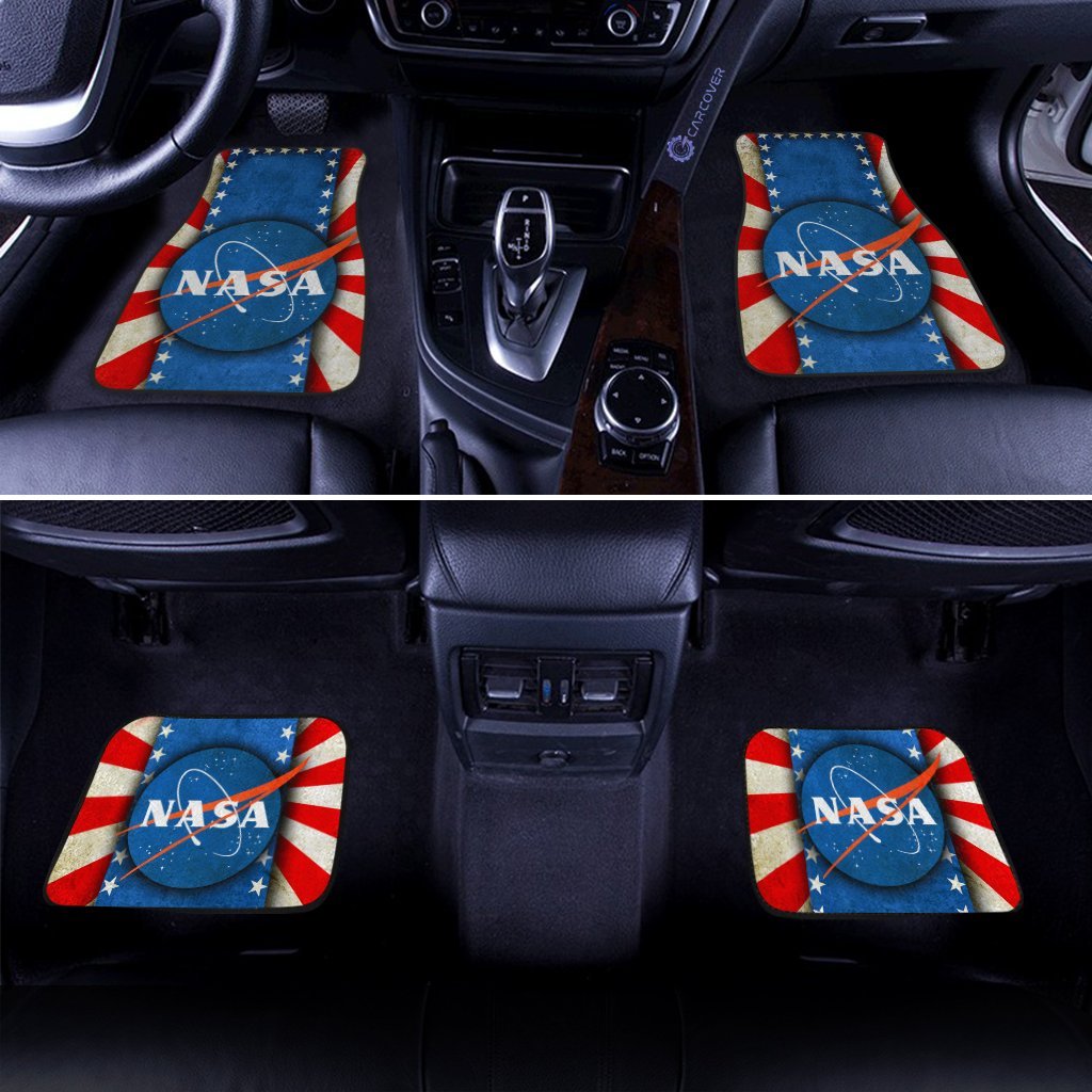 Vintage Nasa Car Floor Mats Custom Car Interior Accessories