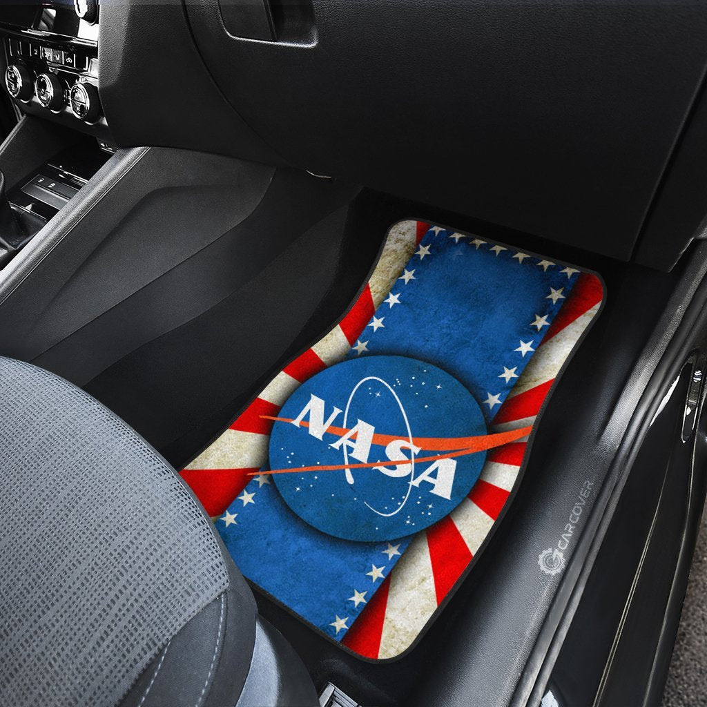 Vintage Nasa Car Floor Mats Custom Car Interior Accessories