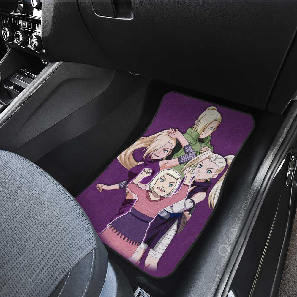 Yamanaka Ino Car Floor Mats Custom Anime Naruto Car Accessories