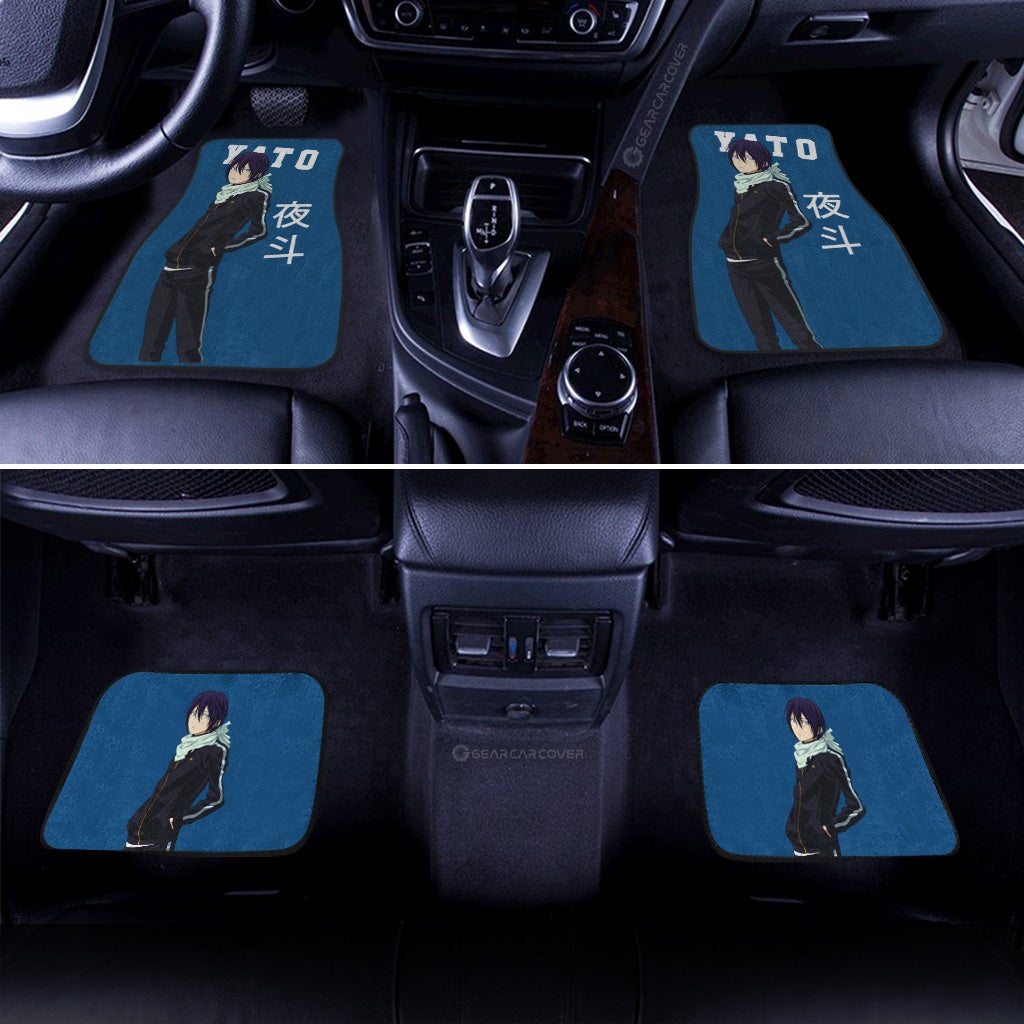 Yato Car Floor Mats Custom Noragami Anime Car Accessories
