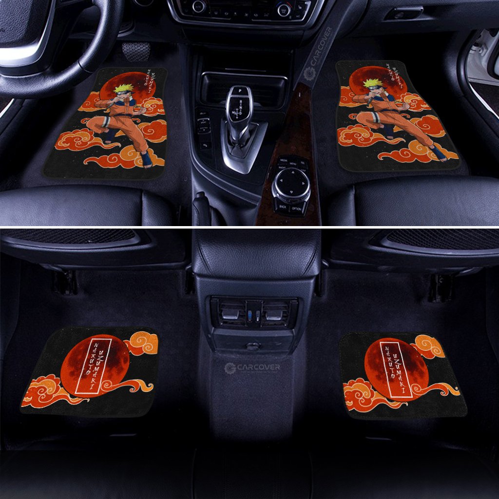 Young Naruto Car Floor Mats Custom Anime Car Accessories